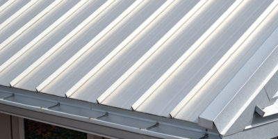 Horizon-Loc Metal Roof on Residential Home Close Up